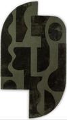 Brink &amp; Campman Mural Form Geometric Rug Forest image