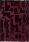 Brink &amp; Campman Mural Modest Geometric Rug Burgundy image