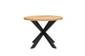 Nate Dining Table Round Natural Oak