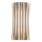 Netra 2 Light Wall Light Satin Bronze with Ivory Inner Shade | Modern Wall Lamp for Home Decor
