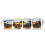 Newgrange Living Tractor Bone China Mugs Set of 4 image