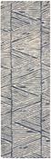 Nourison Colorado Rug CLR01 White Blue Runner image