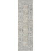 Nourison Glitz Rug GLZ07 Ivory Multicolor - Runner image