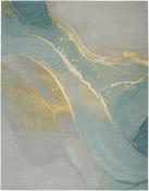 Nourison Prismatic Rug PRS27 Grey Seafoam image