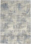 Nourison Solace Rug SLA03 Ivory Grey Blue image
