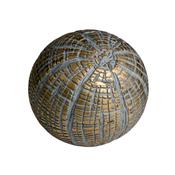 Scatterbox Oriana Ornamental Orb Gold - Decorative Centerpiece Home Accessory