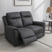 Orwell 2 Seater Sofa Electric Recliner Battersea Gunmetal image