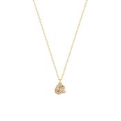 Pave Love Knot Pendant Gold - Love Knot Jewellery Collection image