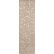 Marimekko Piirto Unikko Floral Rug Greige Runner image
