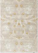 Morris &amp; Co Pure Pimpernel Floral Rug Linen image