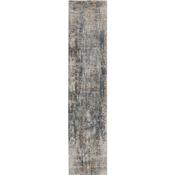 Nourison Quarry Rug QUA02 Blue Beige Runner image