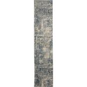 Nourison Quarry Rug QUA04 Grey Beige - Runner image
