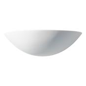 Radius Ceramic Wall Washer White - Dimmable Wall Light for Lighting Collection, Paintable Ceramic Home Decor Fixture image