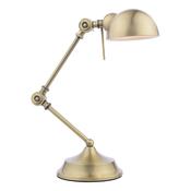 Ranger Desk Lamp Antique Brass with Adjustable Head for Reading, Crafts &amp; Home Decor image