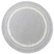 Laura Ashley Redbrook Scandinavian Rug Silver Round image