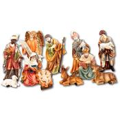 Nativity Set 11 Figures – Hand-Painted Christmas Figurine &amp; Decor