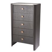 Rhodes Chest Of Drawer Tall Ebony image