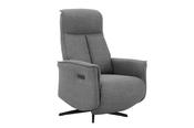 Riya Electric Reclining Accent Chair Charcoal in Donegal