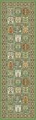 Viscose Rug Royal Palace 914-0028-4545 Runner