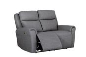 Russo 2 Seater Recliner Sofa Charcoal