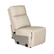 Russo Armless 1 Seat Corner Sofa Section Stone