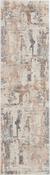 Nourison Rustic Textures Rug RUS03 Beige Grey Runner image