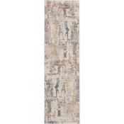 Nourison Rustic Textures Rug RUS03 Beige Grey Runner image