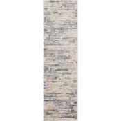 Nourison Rustic Textures Rug RUS04 Beige Grey Runner image