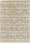 Sanderson Anaar Floral Rug Flax image