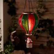 Santa Hot Air Balloon Flame Effect Light XL