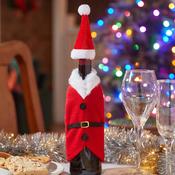 Santa Wine Bottle Gift Coat