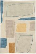 Scion Composition Abstract Rug Papaya image