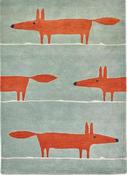 Scion Mr Fox Bohemian Rug Mint Poppy image
