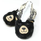 Sequin Footsies Bear Slippers – Cozy Personal Care Gifts image