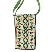 Shamrock Knotwork Knit Crossbody Bag