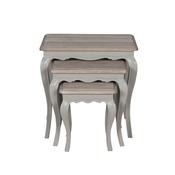 Sofia Nest Of Tables Hardwick Smoked Oak image