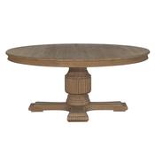 Sofia Round Dining Table 1.4m Smoked Oak image