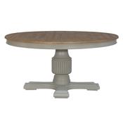 Sofia Round Dining Table 1.6m Hardwick Smoked Oak image