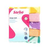 Sorbo Microfibre Cloths Pastel
