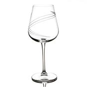Tipperary Crystal Spiral Cut Red Wine Set Of 6 Glasses image