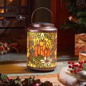 Stained Glass Effect Candles LED Lantern image