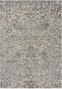 Morris &amp; Co Pure Strawberry Thief Floral Rug Ink image