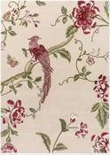Laura Ashley Summer Palace Floral Rug Cranberry/Grape image