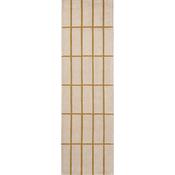Marimekko Tiiliskivi Geometric Rug Bronze Yellow Runner image