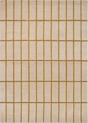 Marimekko Tiiliskivi Geometric Rug Bronze Yellow image