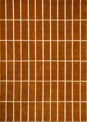 Marimekko Tiiliskivi Geometric Rug Brown image