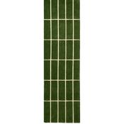 Marimekko Tiiliskivi Geometric Rug Green Runner image