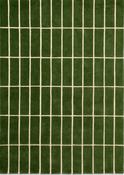 Marimekko Tiiliskivi Geometric Rug Green image