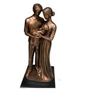 Tipperary Crystal Bronze Figurine – Family Love &amp; Unity Sculpture