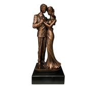 Tipperary Crystal The Dance – Bronze Figurine for Home &amp; Gift